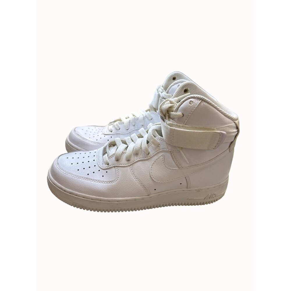 Nike Air Force 1 men’s white high top sneaker shoes size 8 SKU 4418 - Picture 3 of 10